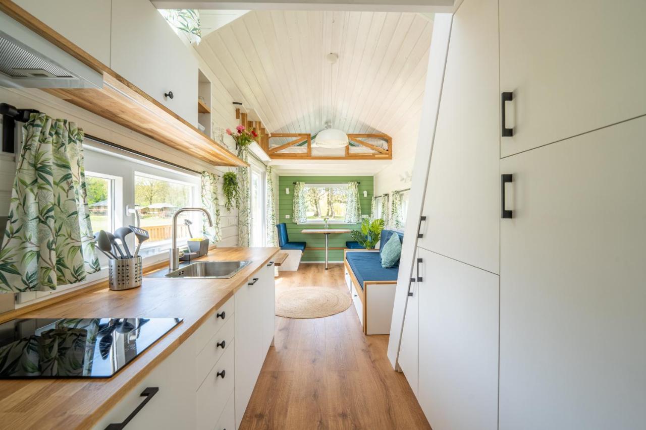 Green Tiny House With Shared Pool Zeewolde Exterior foto