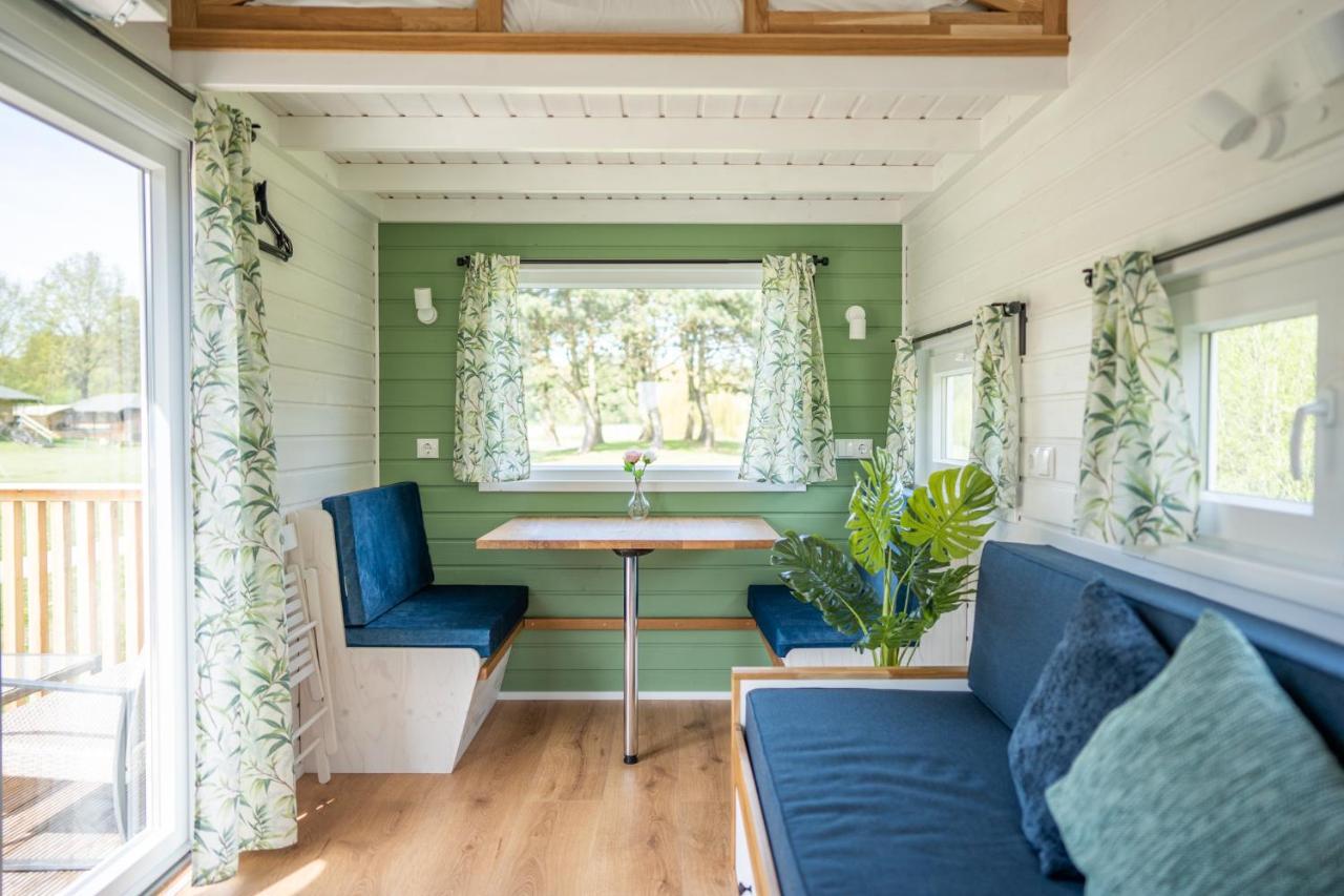 Green Tiny House With Shared Pool Zeewolde Exterior foto